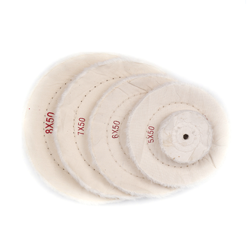 Witte sieraden katoenen wiel
