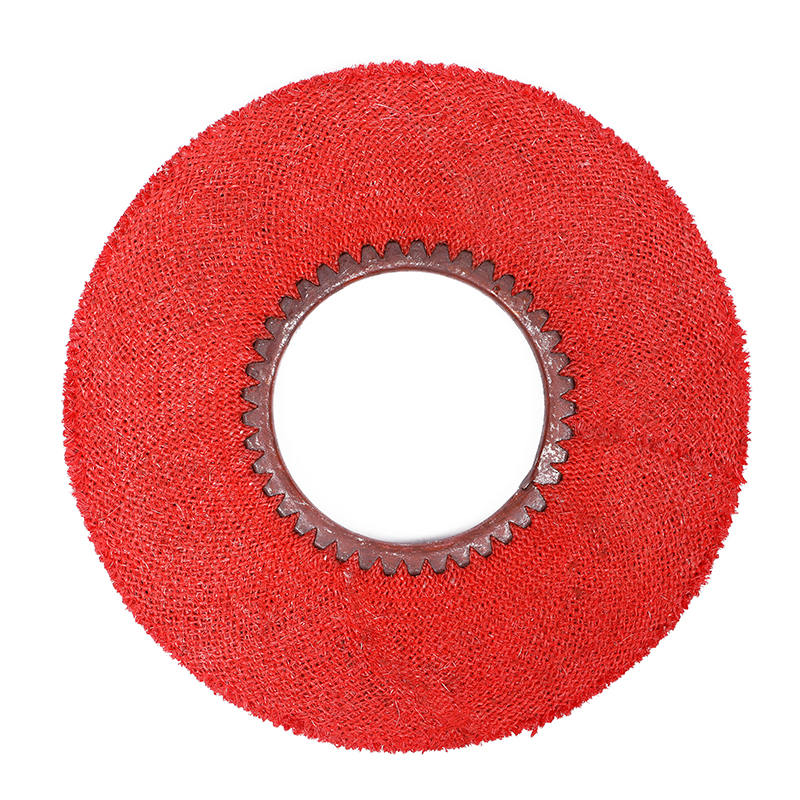 Rood plat sisalwiel
