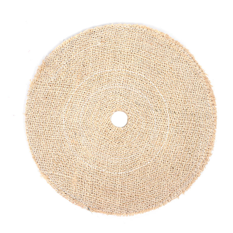 Zwart Wit Plat Pure Sisal Wiel